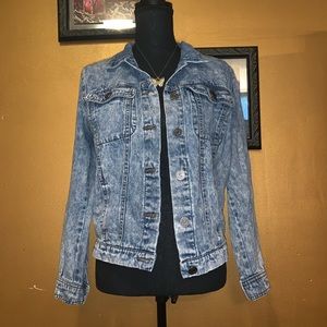 Denim Acid Wash Jacket